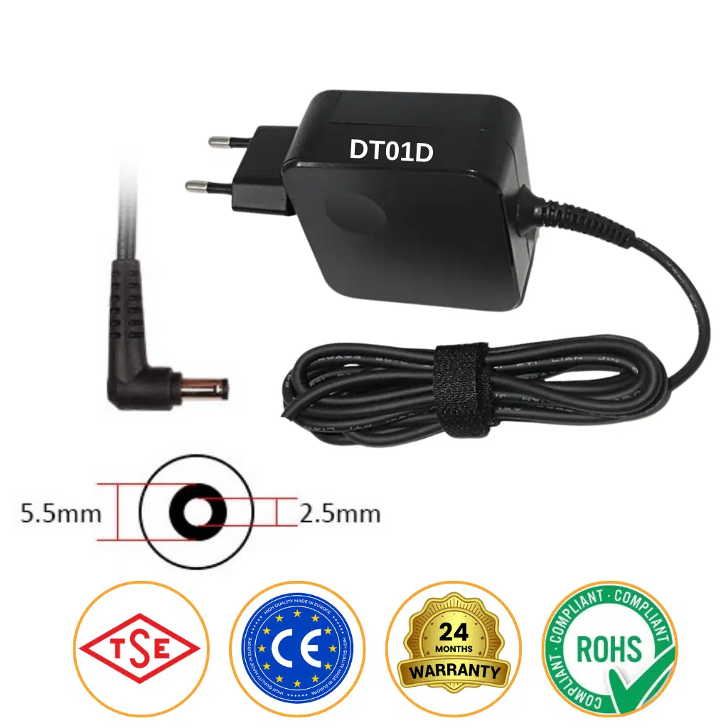AOC 24V2Q 23.8 Adaptör 65w Kare Duvar Tipi