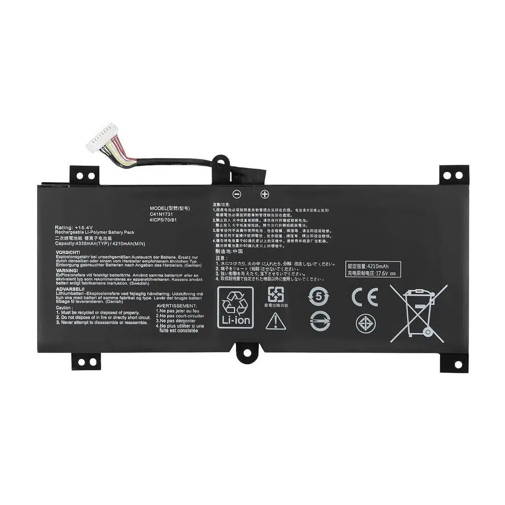 Asus C41PNC5 ile Uyumlu Notebook Bataryası Pili - Ver.1 RASL-184