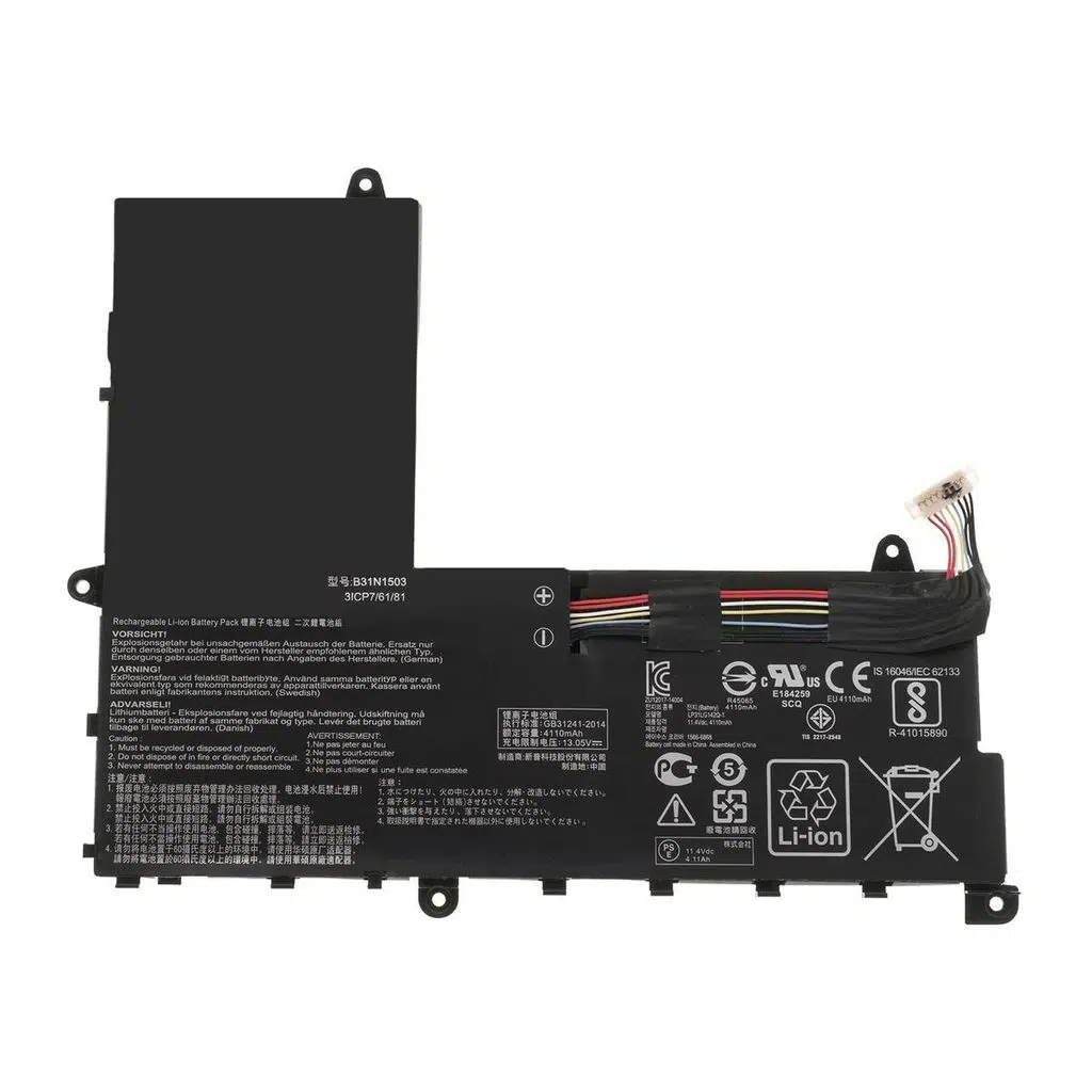 Asus E202S, E202Sa, B31N1503 ile Uyumlu Notebook Bataryası Pili RASL-166