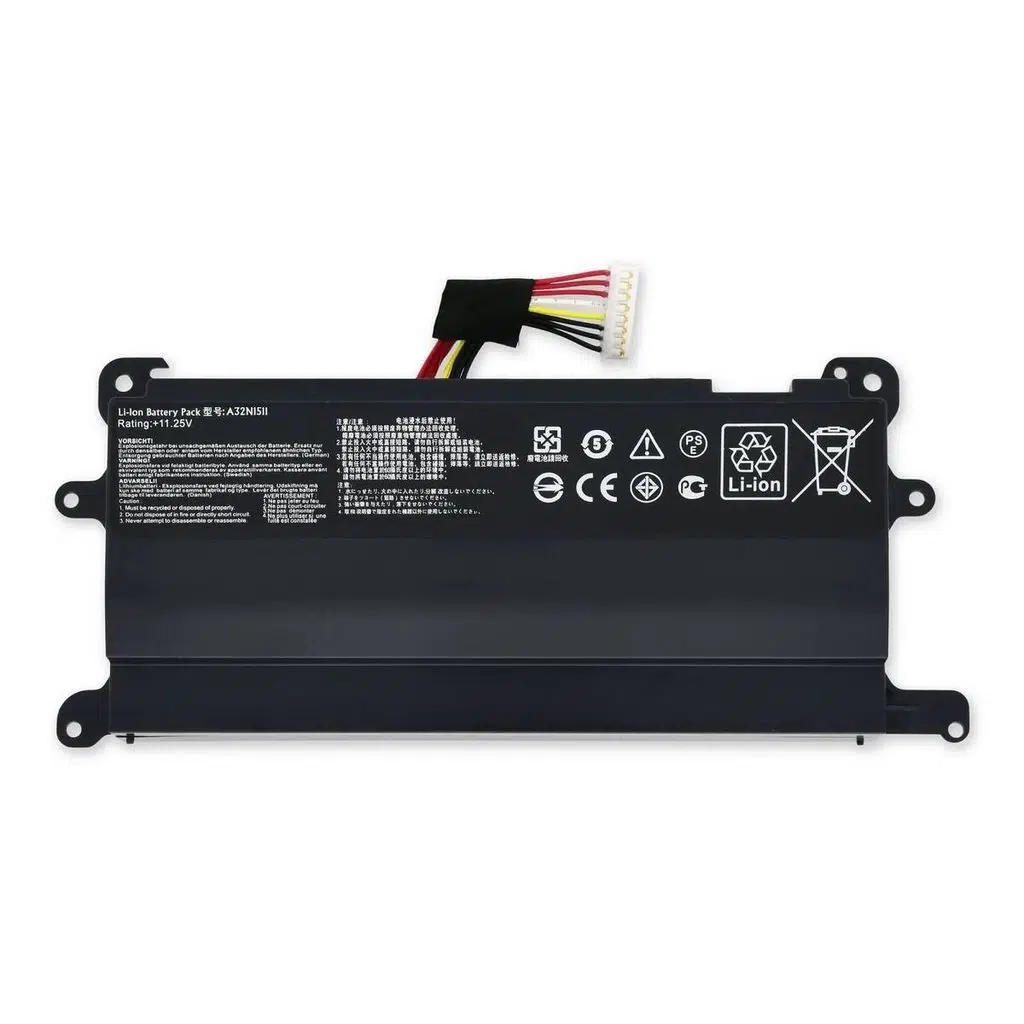 Asus ROG G752VM ile Uyumlu Notebook Bataryası Pili- Ver.1 (6 Cell)