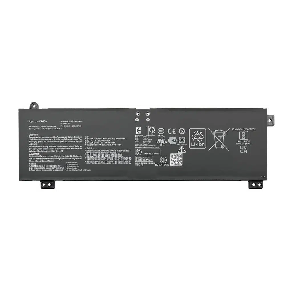 Asus ROG Strix G15 G513IH-HN086T ile Uyumlu Notebook Bataryası Pili