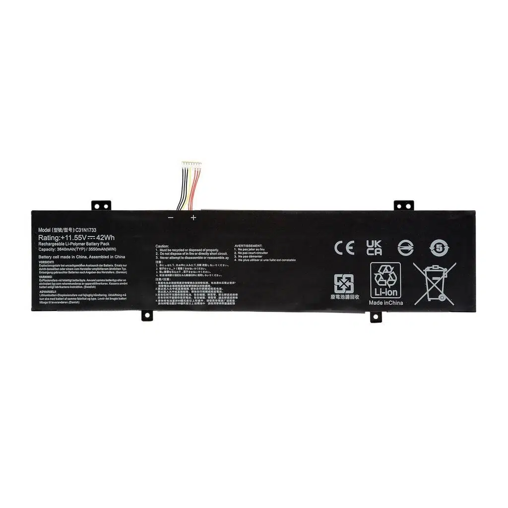 Asus TP412U, C31N1733 ile Uyumlu Notebook Bataryası Pili RASL-198