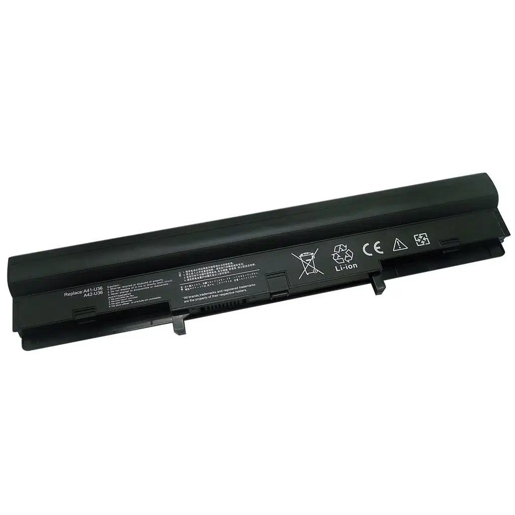 Asus U32J, U32V, U36J, U36S, A42-U36 ile Uyumlu Notebook Bataryası Pili RASL-082 - 8 Cell