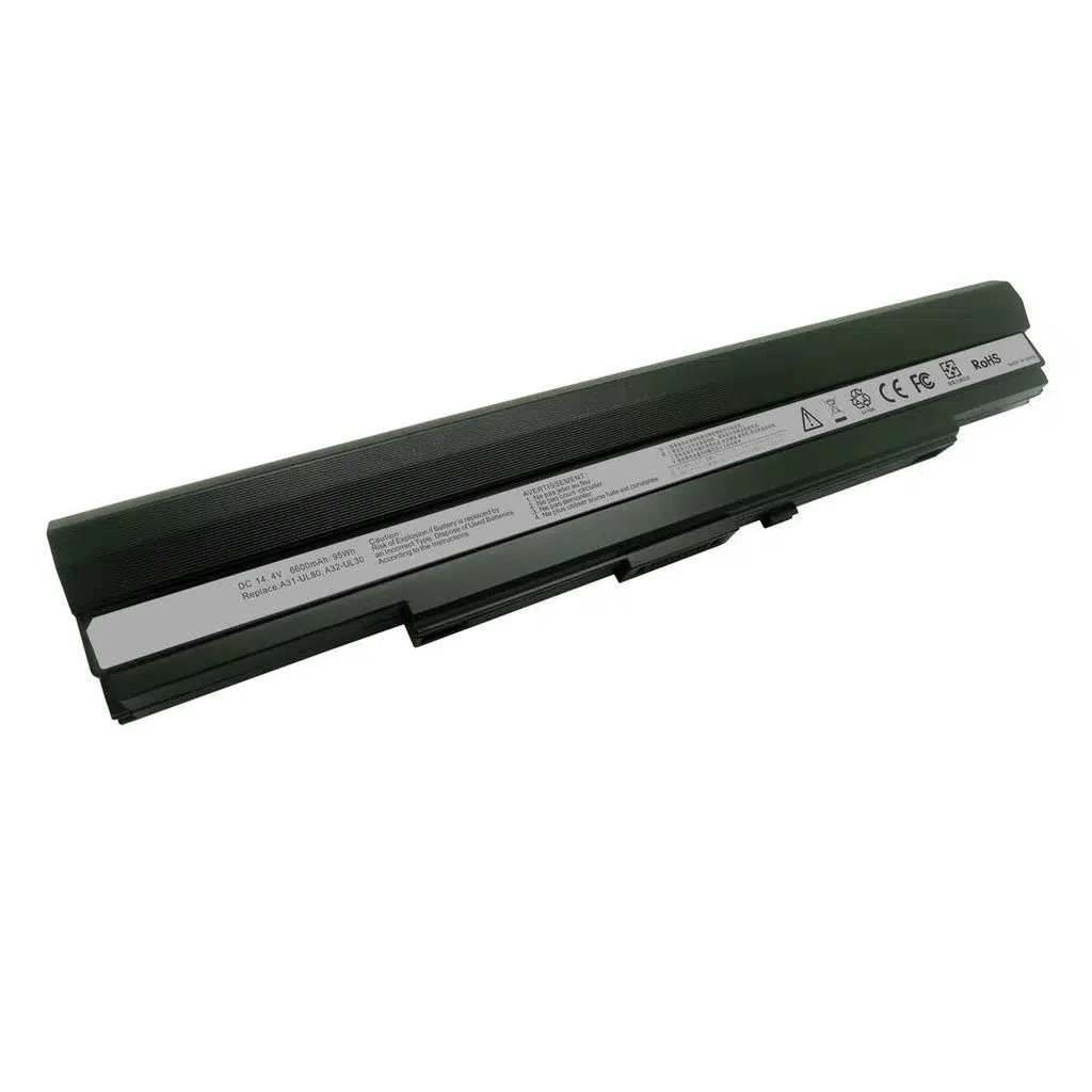 Asus UL30, UL50, UL80 ile Uyumlu RASL-076 Notebook Bataryası Pili - 12 Cell