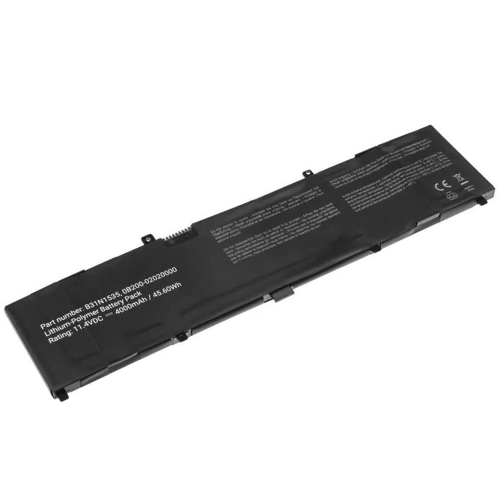 Asus UX310U, UX410U, B31N1535 Notebook Bataryası Pili RASL-163
