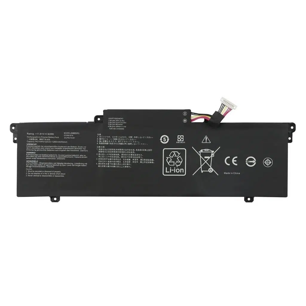 Asus ZenBook 14 UX435EG Uyumlu Batarya Pil